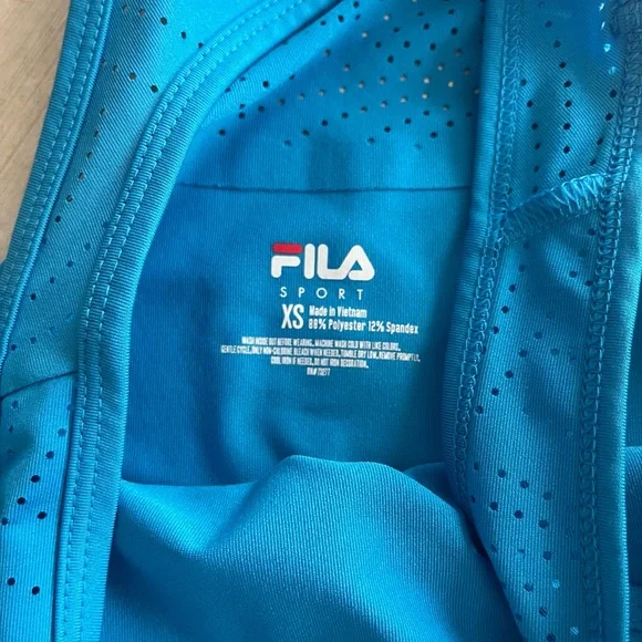 Set of Racerback Workout Tanks, XS, Fila, Amazon Basics - Picture 9 of 10